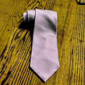 Mens Bachrach Pale Mauve Tie !